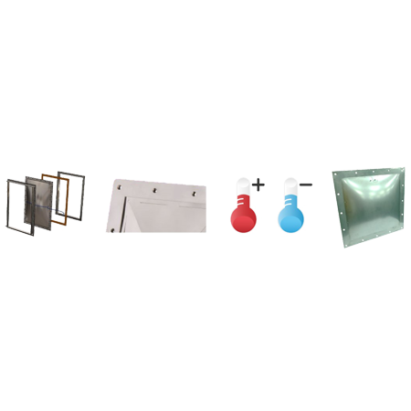 Explosion vent accessories