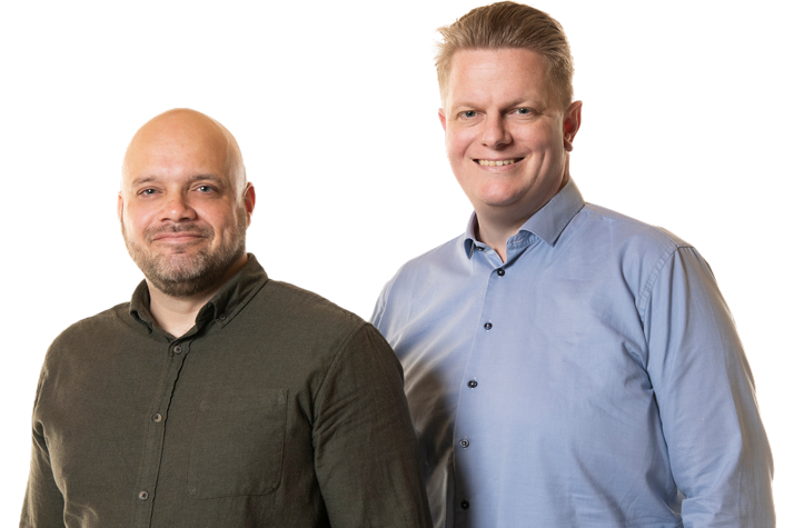 Remon en Ruben van Delta Engineering