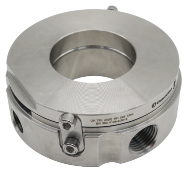 Support de disque de rupture avant avec corps métallique à brides et revêtement anticorrosion en option, conçu pour les systèmes industriels de décharge de pression